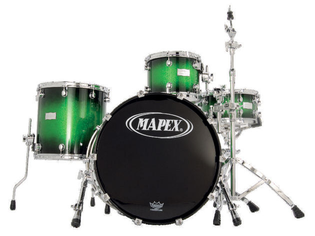 blank Furnished with Mapex's customary low-mass lugs.